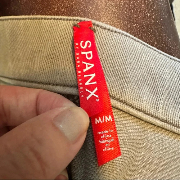 Spanx Jeanish Gray Ankle Jeggings - Picture 6 of 10